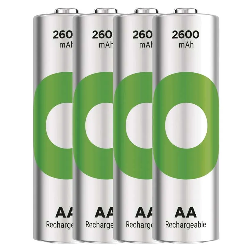Nabíjecí baterie GP ReCyko 2600 AA (HR6), 4 ks