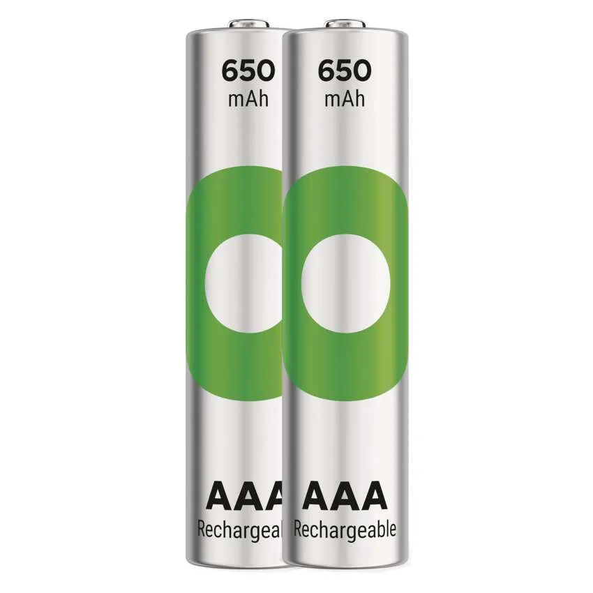 Nabíjecí baterie GP ReCyko 650 AAA (HR03), 2 ks