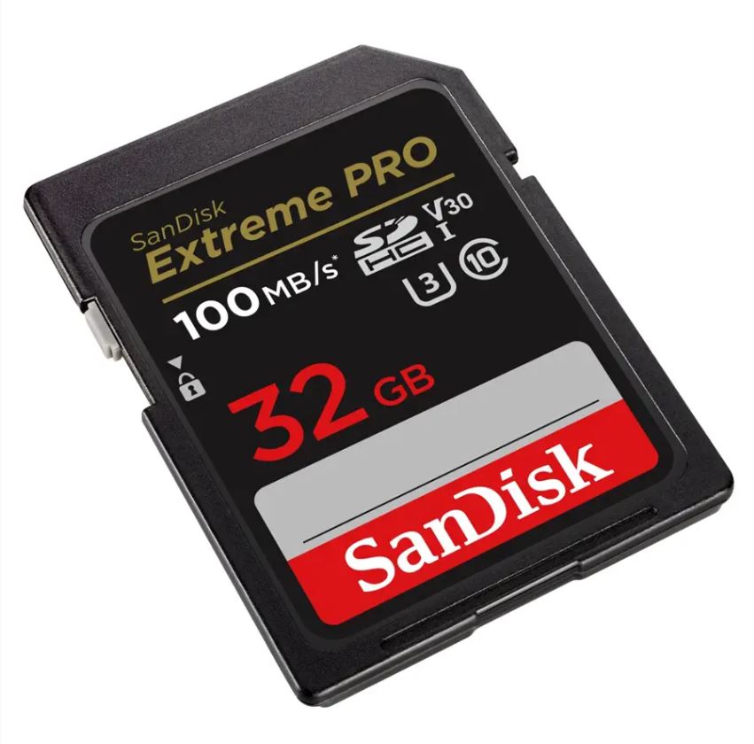 SanDisk Extreme 128GB SDXC 180MB/s, Class 10