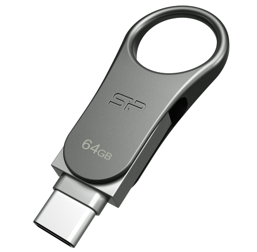 USB kľúč Silicon Power Mobile C80 16GB, USB-C/USB 3.2 G1