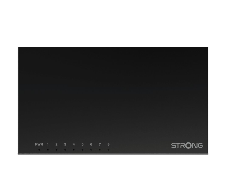 Switch Strong SW8000P, GLAN, 8-port