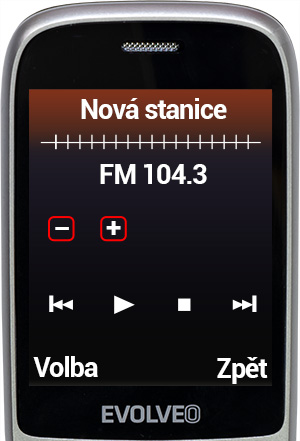 Integrované FM rádio