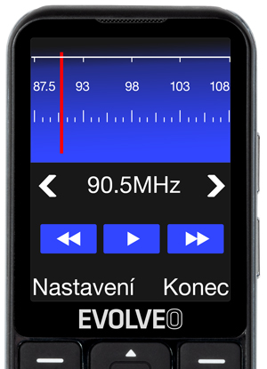 Integrované FM rádio