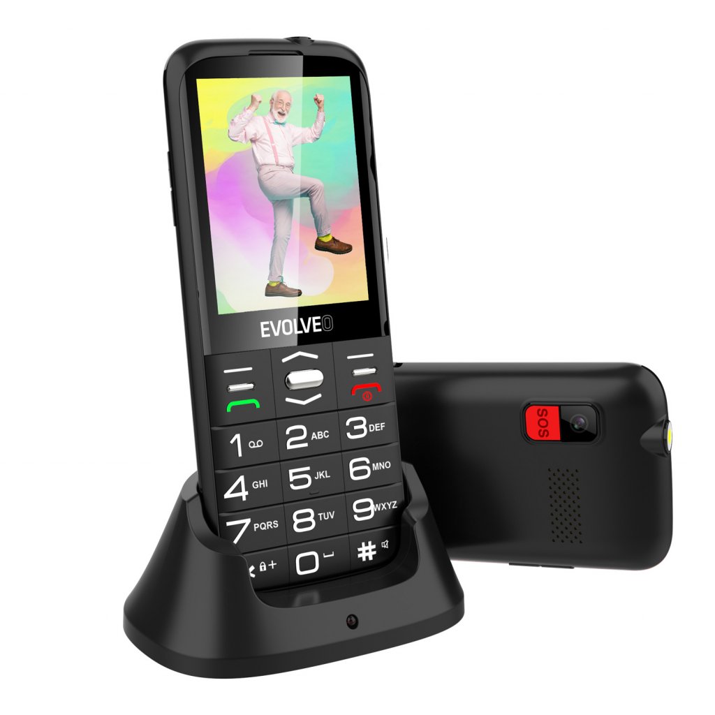 Tlačítkový telefon Evolveo EasyPhone XO