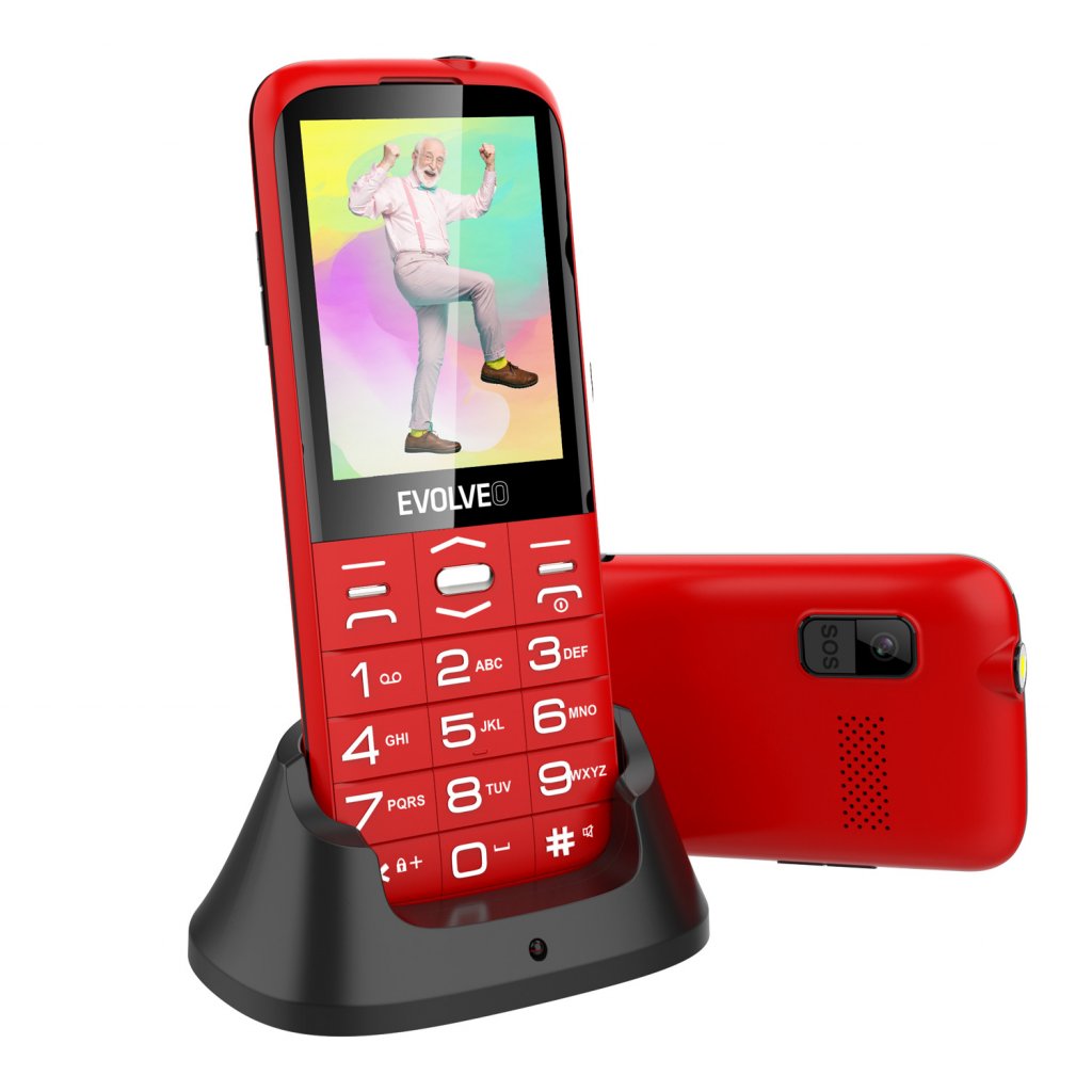 Tlačítkový telefon Evolveo EasyPhone XO