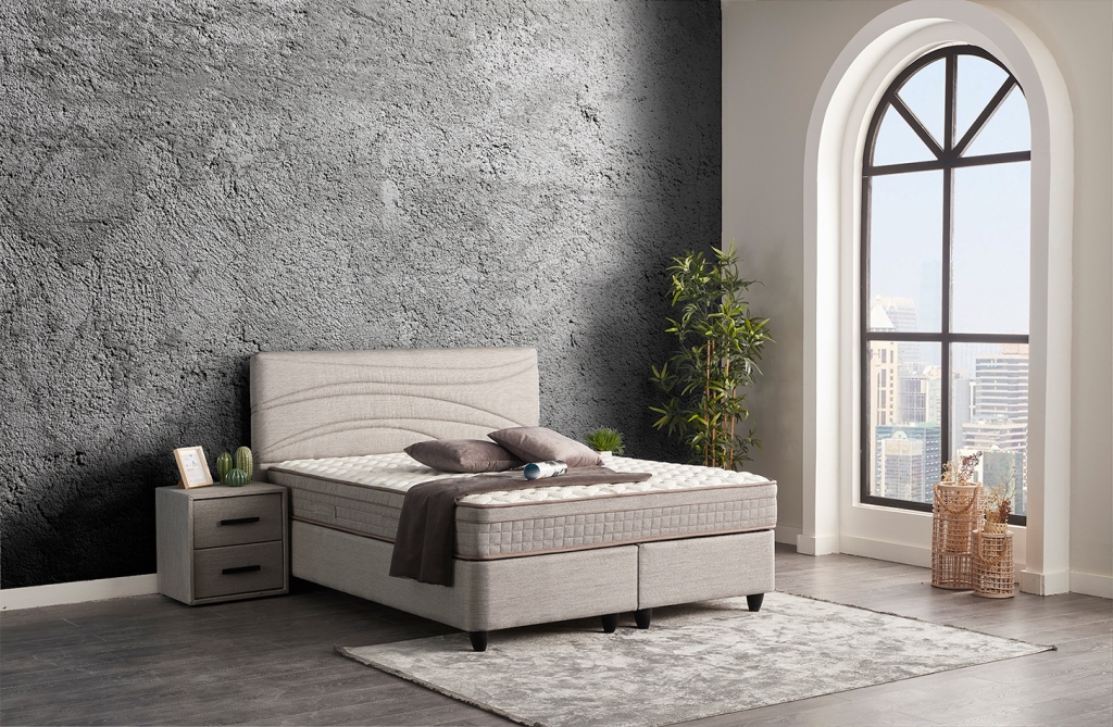 Čalouněná postel Safir - spojení pohodlí a elegance