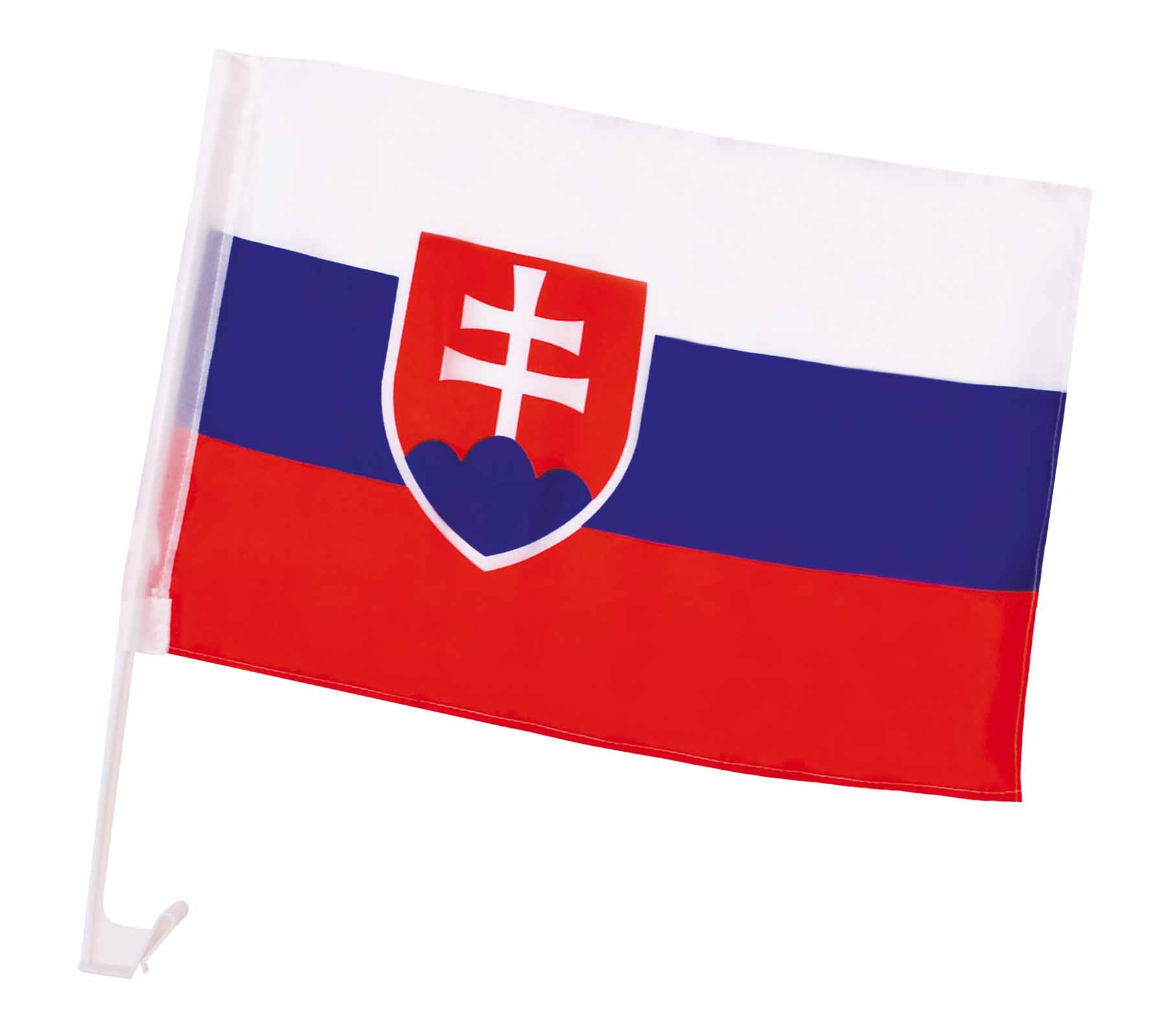 Fanouškovská vlajka na auto SK