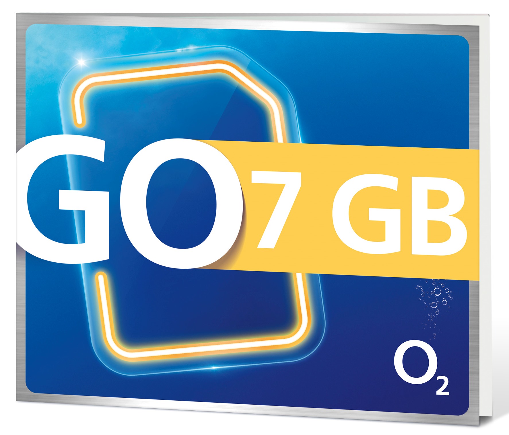 Předplacená SIM karta O2 GO 7 GB