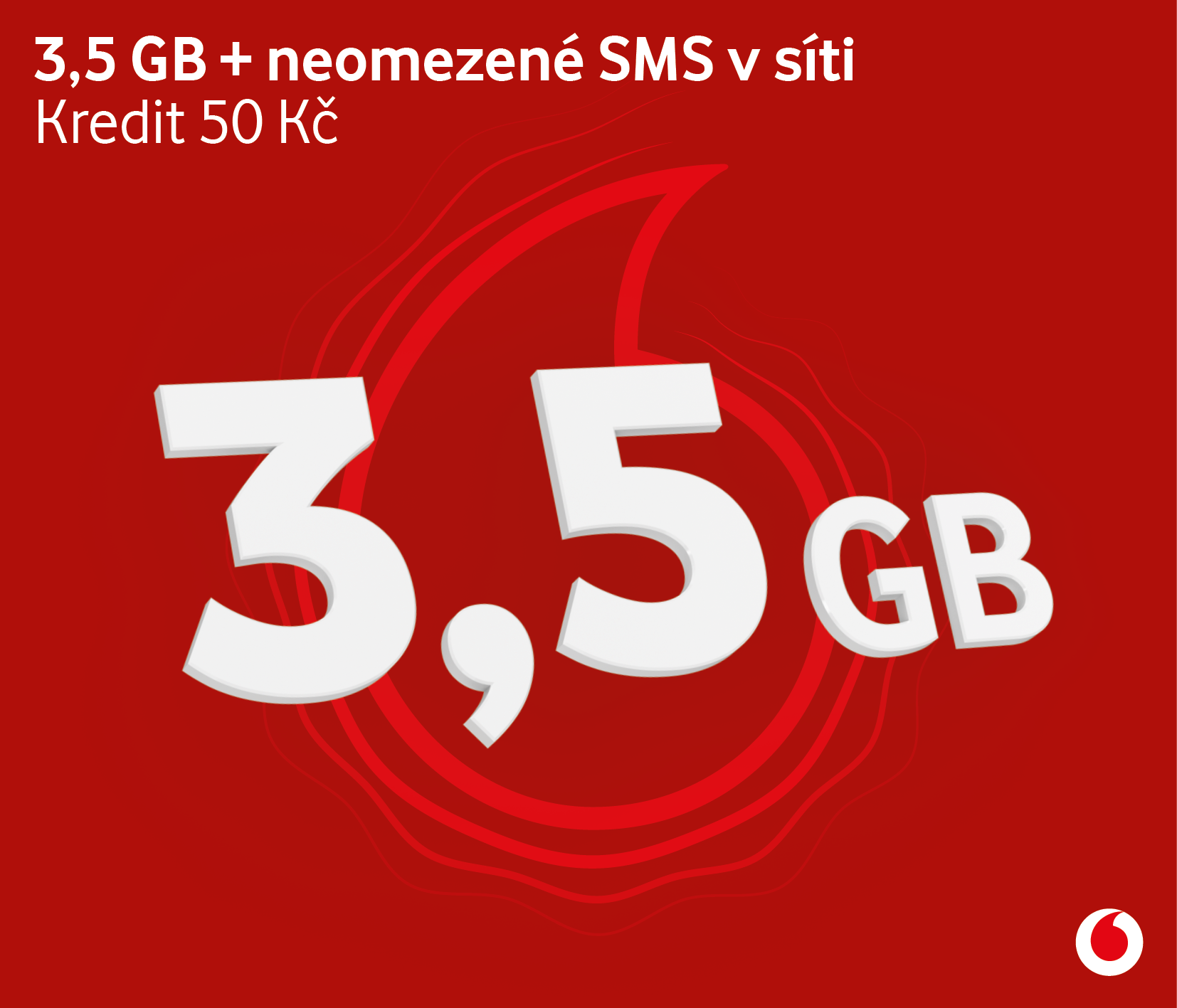 Předplacená SIM karta Vodafone 30: edice Datuj