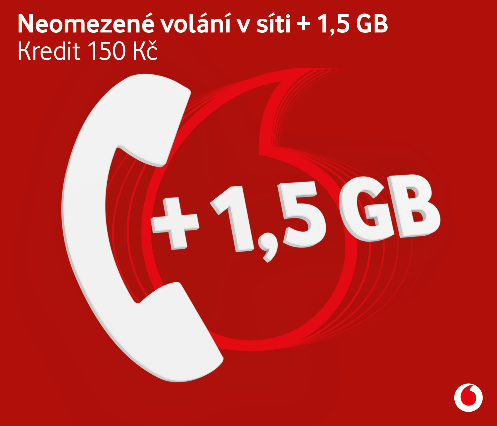 Předplacená SIM karta Vodafone 30: edice Volej