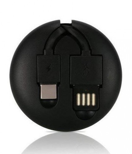 2v1 Kabel Remax USB Typ C/Lightning na USB, 1m, černá