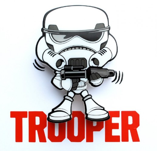 3D LIGHT FX světlo 3D Mini EP7 - Storm Trooper