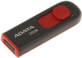 A-Data C008 4GB, černo - červená