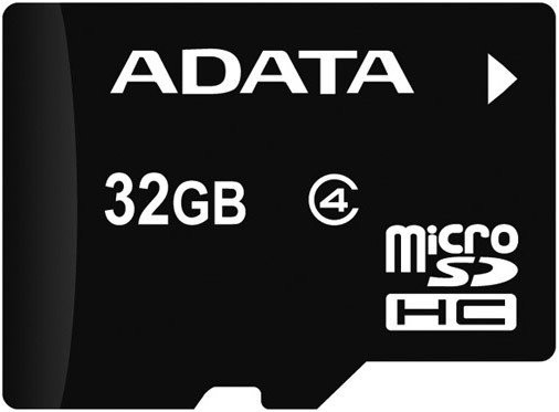A-Data micro SDHC 32GB class 4 + adaptér