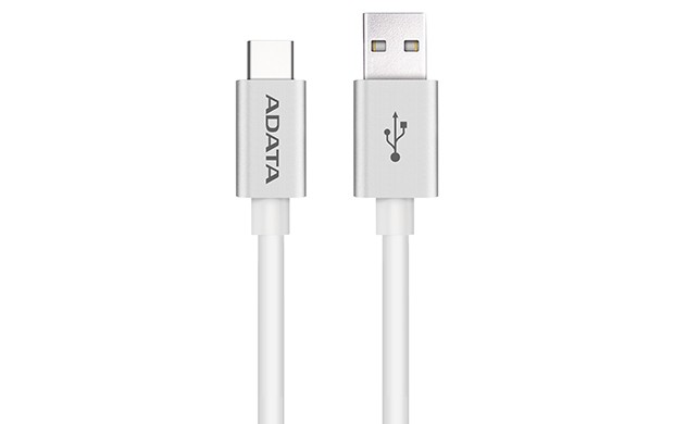 A-Data USB-C TO 2.0 A kabel, 100cm, hliníkový