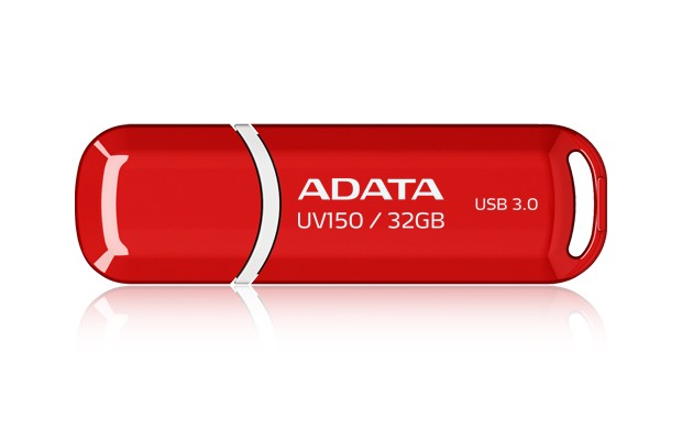 A-Data UV150 32GB, USB 3.0, červený