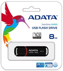 A-Data UV150 8GB, USB 3.0, černý
