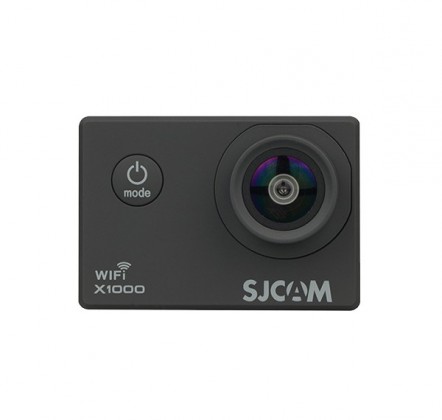 Akční kamera SJCAM X1000 + hromada příslušenství, černá