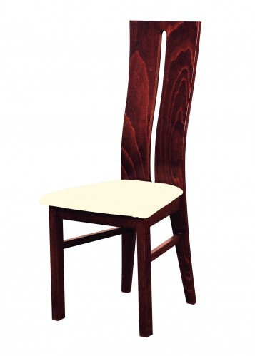 Andre I - jídelní židle (dřevo - sołtysiak/potah - látka)