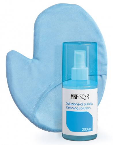 Antistatický sprej s čistící rukavicí z mikrovláken MKF-SC3R