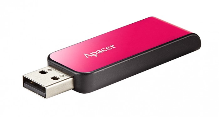 Apacer USB2.0 Flash Drive AH334 32GB Pink RP