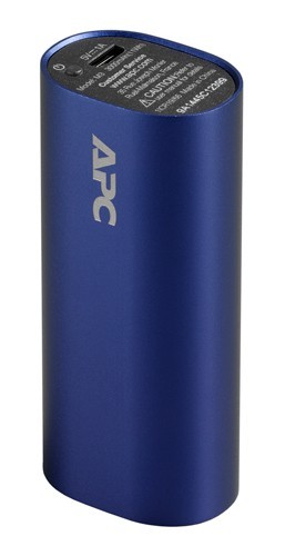 APC Mobile Power Pack, 3000mAh Li-ion cylinder, modrý M3BL-EC