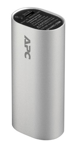 APC Mobile Power Pack, 3000mAh Li-ion cylinder, stříbrný M3SR-EC