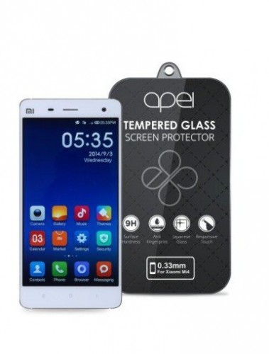 Apei Slim Round Glass Protector for Xiaomi MI 4(0.3mm)