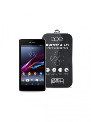 Apei Slim Round Glass Protector pro Sony Xperia Z1 Compact