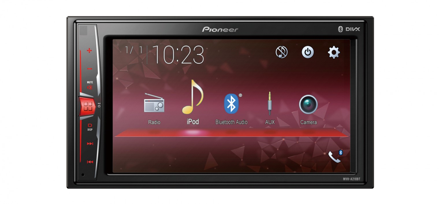 Pioneer mvh a210bt процессорная или нет