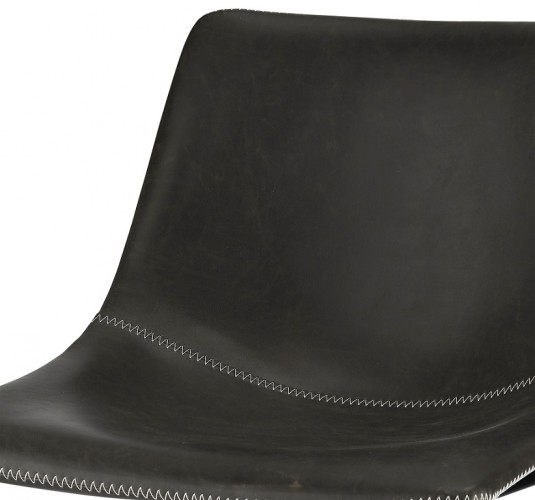 Barová stolička Guaro sivá, čierna