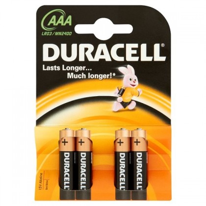 Baterie Duracell Basic AAA 4ks