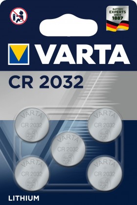 Baterie Varta CR-2032 5ks