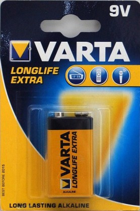 Baterie VARTA Longlife Extra 9V