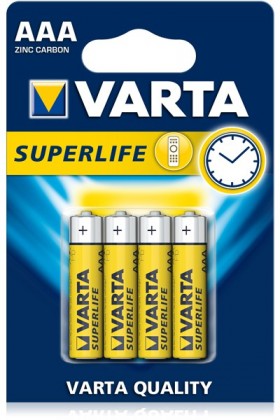 Baterie VARTA Superlife AAA 4ks