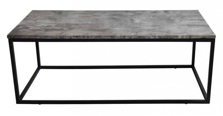 Beside - Konferenční stolek, černé nohy (kov, lamino)