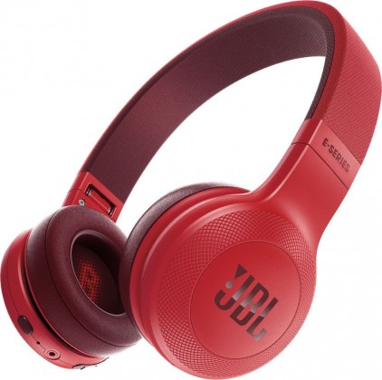 Bezdrátová sluchátka JBL E45BT červená ROZBALENO