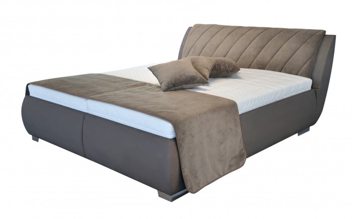 Čalúnená posteľ Grosseto - 200x180, rošt, bez matracov - II.akosť