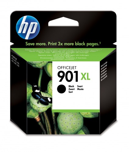Cartridge HP CC654AE, 901XL, čierna