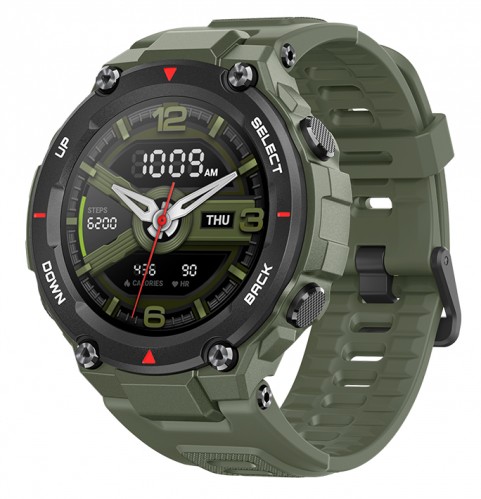 Chytré hodinky Amazfit T-Rex, Army Green