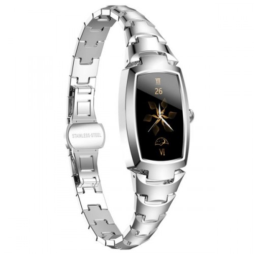 Chytré hodinky ARMODD Chicband 2, stříbrná