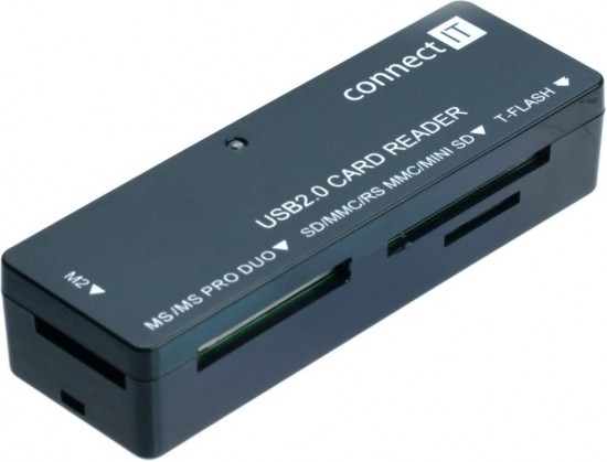 Connect IT čtečka paměťových karet CI56, ultra slim