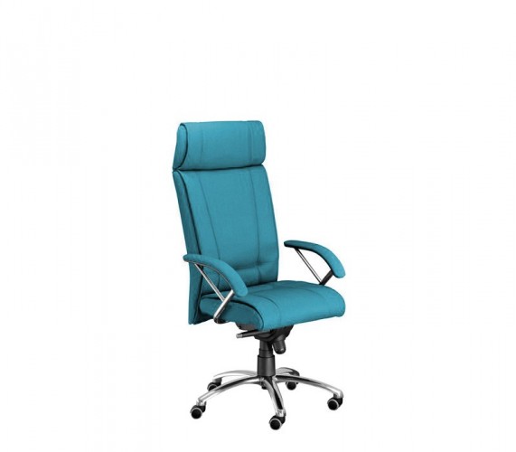 Demos Boss - Kancelářská židle s područkami (suedine 65)