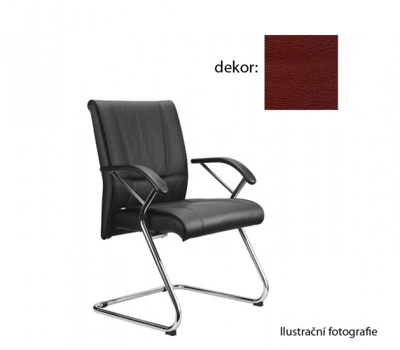 Demos Medios - Kancelářská židle s područkami (koženka 85)