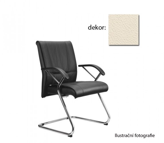 Demos Medios - Kancelářská židle s područkami (kůže 300)
