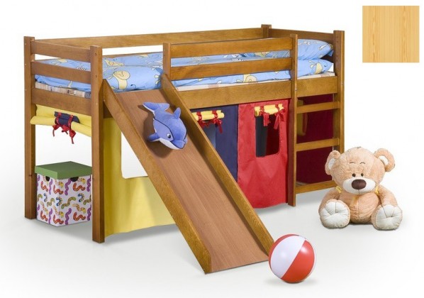 Dětská postel Neo Plus - zvýšená (borovice)