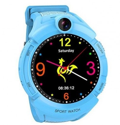 Dětské chytré hodinky GW600 s GPS, modrá