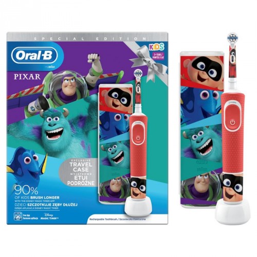 Dětský zubní kartáček Oral-B Vitality Kids Pixar + pouzdro