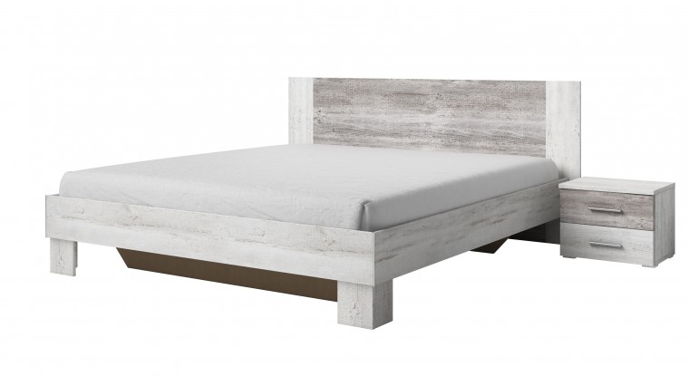 Dřevěná postel Vera 180x200 cm, pinie