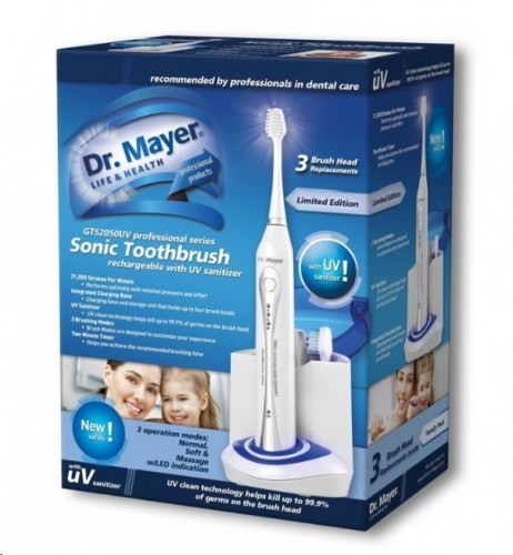 Elektrická zubná kefka Dr. Mayer GTS2050UV, sonická